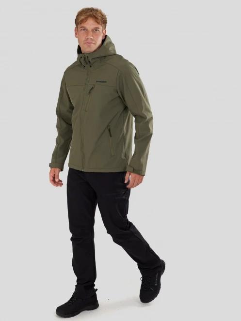 Fundango Fairbanks Softhsell Jacket for men in oliv 5