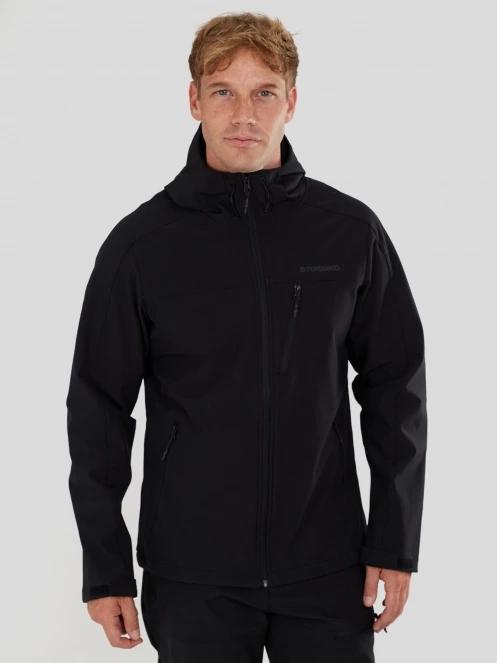 Fundango Fairbanks Softhsell Jacket for men in black 2