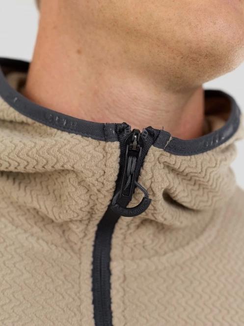 Fundango Nagano Full Zip Hoodie for men in sand 7