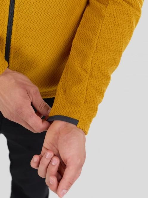 Fundango Nagano Full Zip Hoodie for men in yellow 8