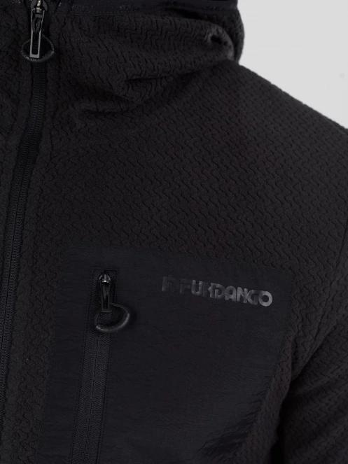 Fundango Nagano Full Zip Hoodie for men in black 6