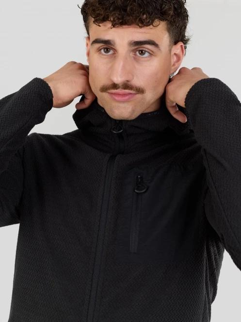 Fundango Nagano Full Zip Hoodie for men in black 8