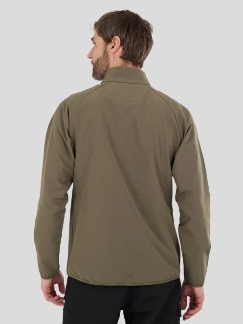 Fundango Ocean Hybrid Fleece for men in green 3