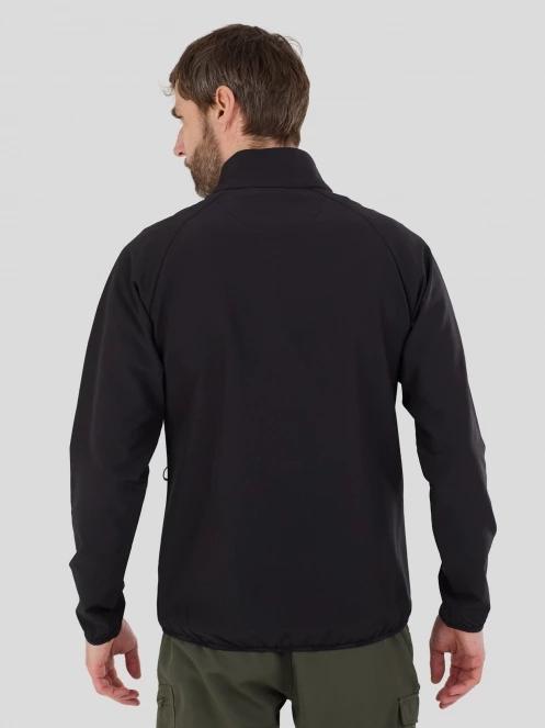 Fundango Ocean Hybrid Fleece for men in black 3