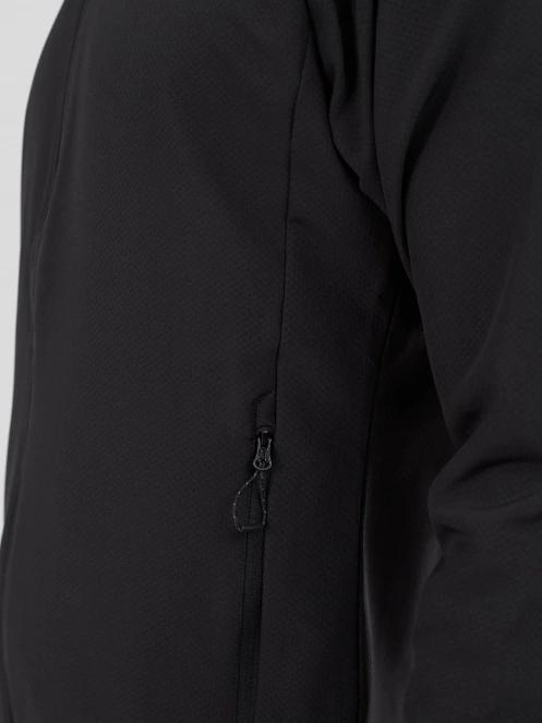 Fundango Ocean Hybrid Fleece for men in black 9
