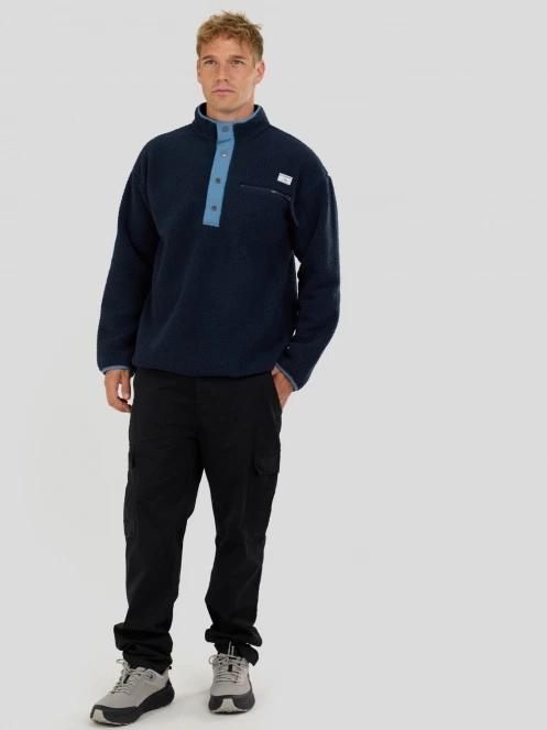 Fundango Phoenix Fleece Jacket for men in dark blue 4