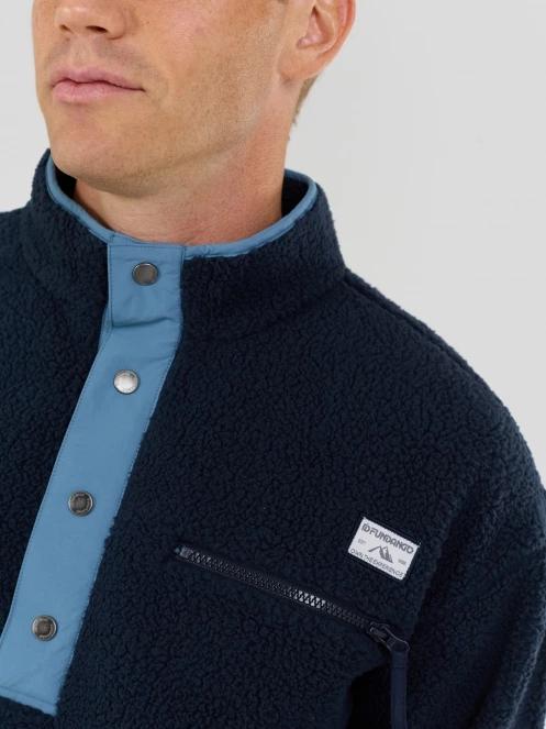 Fundango Phoenix Fleece Jacket for men in dark blue 6