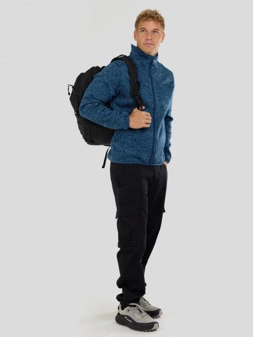Fundango Cruz Knit Fleece Jacket for men in dark blue 4