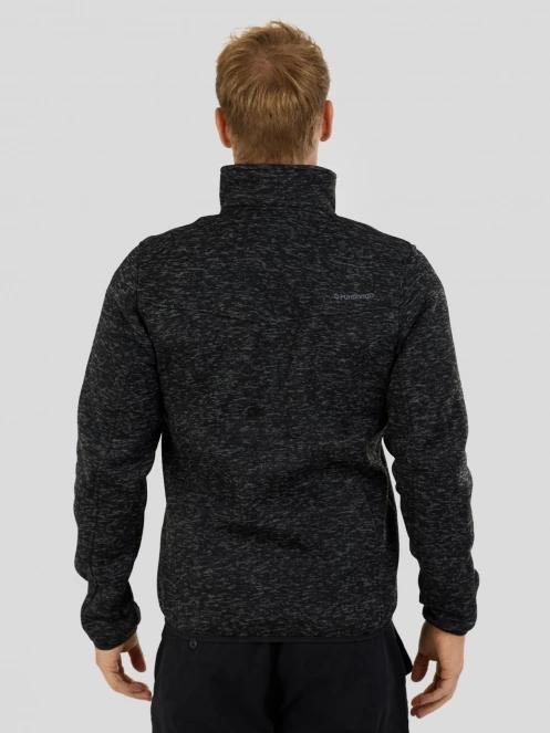 Fundango Cruz Knit Fleece Jacket for men in grey 3