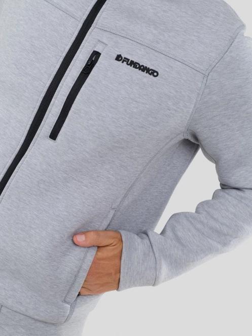 Fundango Soren Fleece Jacket for men in grey 6
