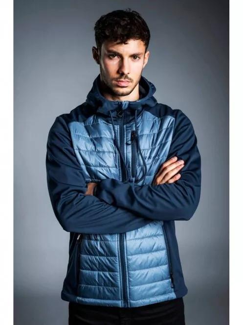 Fundango VERMONT Hybrid Jacket for men in blue 2