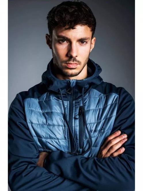 Fundango VERMONT Hybrid Jacket for men in blue 5