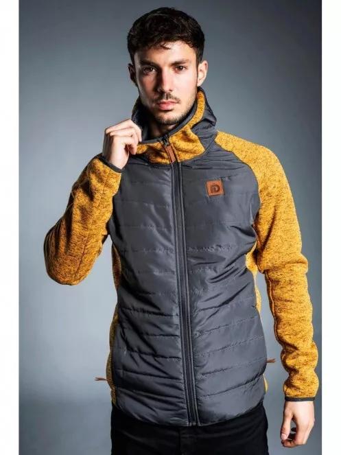 Fundango OBSIDIAN Hybrid Jacket for men in yellow 3