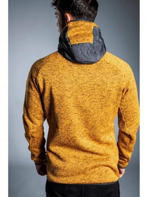 Fundango OBSIDIAN Hybrid Jacket for men in yellow 4