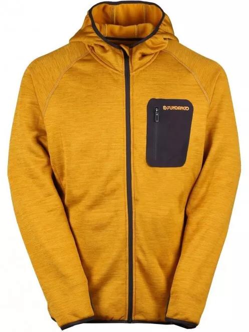 Fundango HERMON Hooded Fleece for men in orange 5