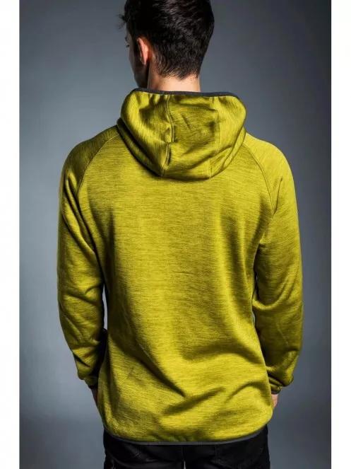 Fundango HERMON Hooded Fleece for men in oliv 3