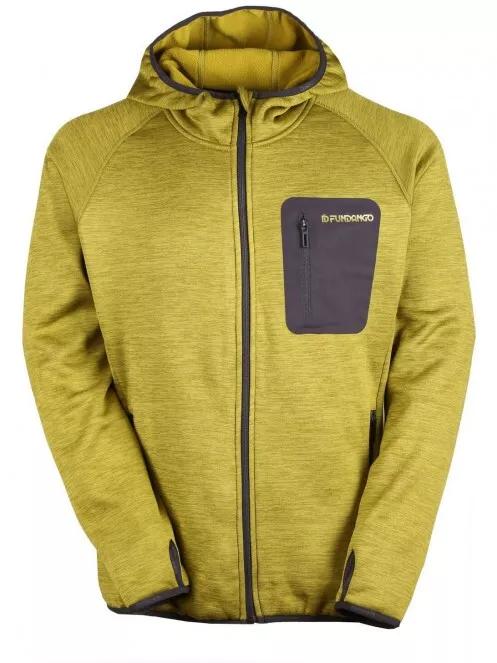 Fundango HERMON Hooded Fleece for men in oliv 5