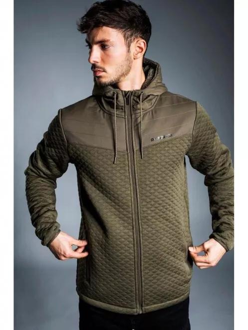 Fundango ASHFORD Insulated Fleece Jacket for men in oliv 3