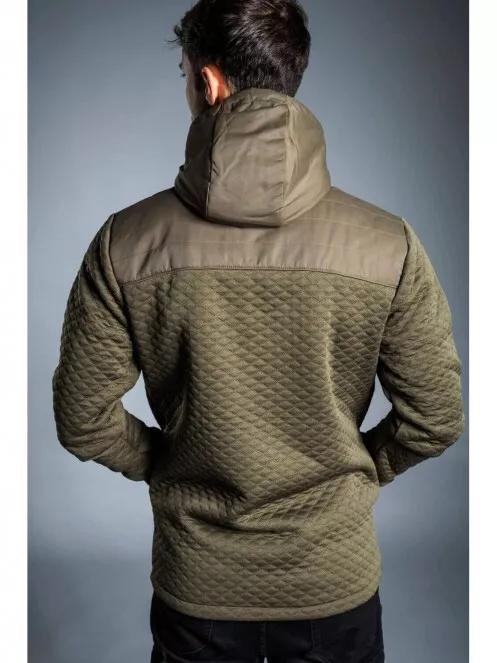 Fundango ASHFORD Insulated Fleece Jacket for men in oliv 4