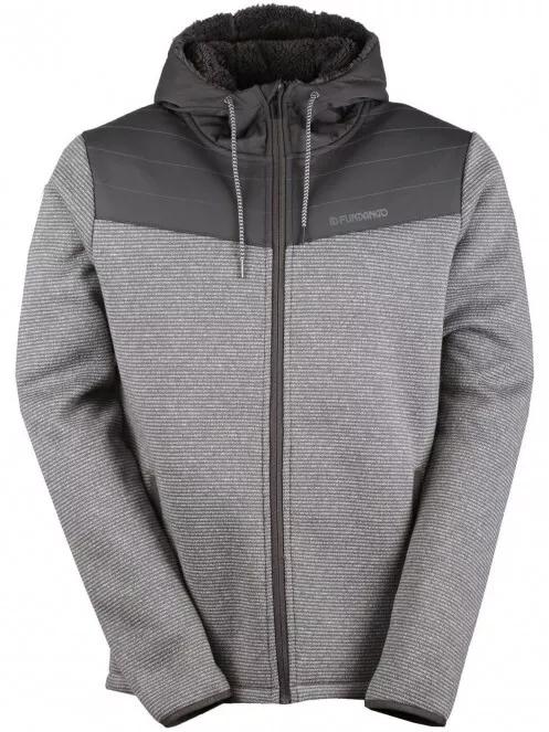 Fundango ASHFORD Insulated Fleece Jacket for men in grey 5
