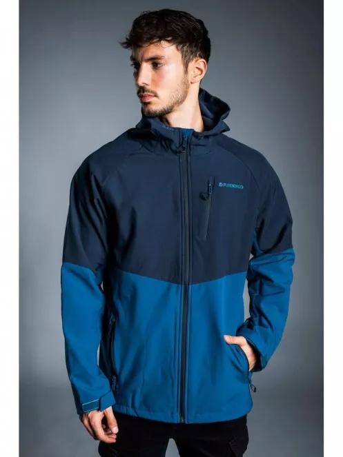 Fundango COOPER Softshell Jacket for men in dark blue 2