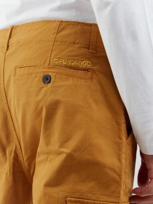 Fundango Chuck Cargo Pants for men in yellow 6