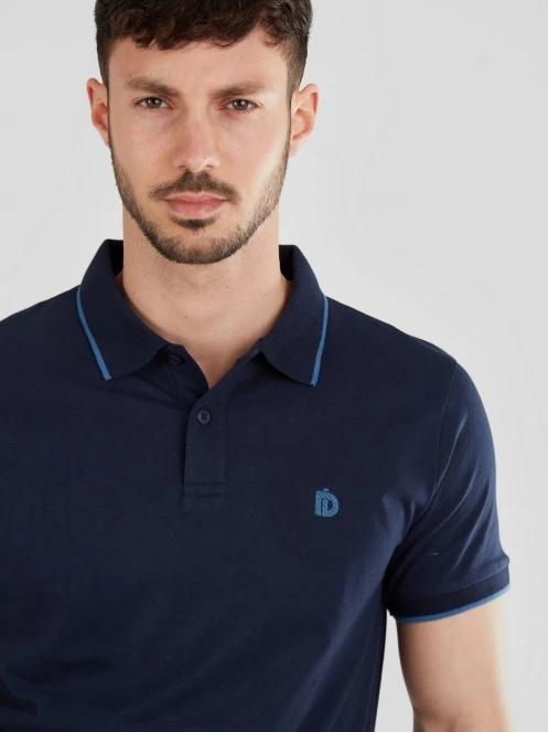 Fundango Incognito Mono Poloshirt for men in dark blue 5