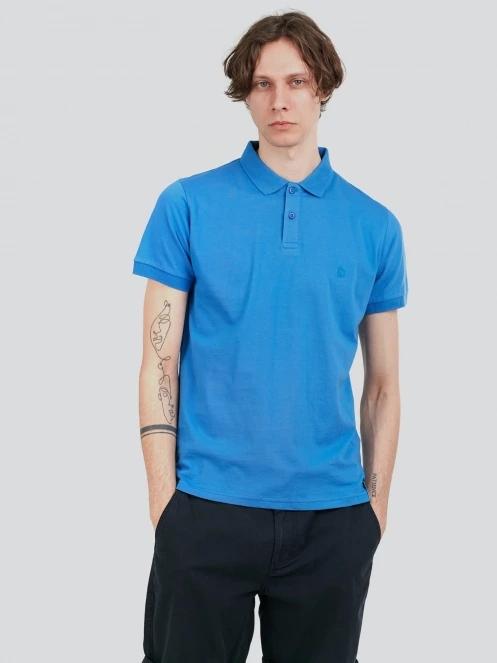 Fundango Incognito Mono Poloshirt for men in light blue 2