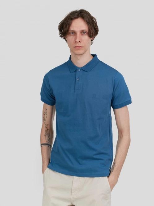 Fundango Incognito Mono Poloshirt for men in blue 2