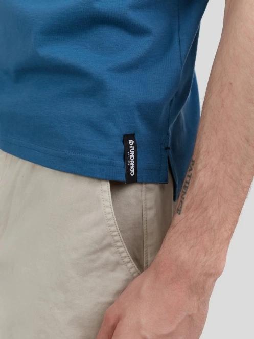 Fundango Incognito Mono Poloshirt for men in blue 6