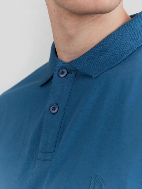 Fundango Incognito Mono Poloshirt for men in blue 7