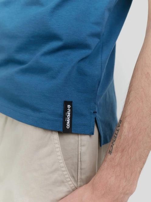 Fundango Incognito Mono Poloshirt for men in blue 8