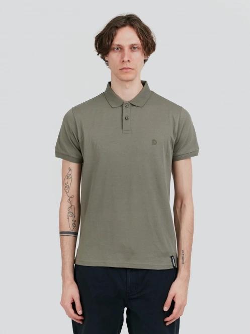 Fundango Incognito Mono Poloshirt for men in oliv 2