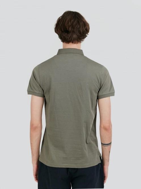 Fundango Incognito Mono Poloshirt for men in oliv 3