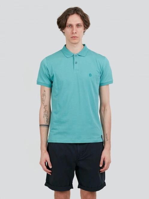 Fundango Incognito Mono Poloshirt for men in green 2