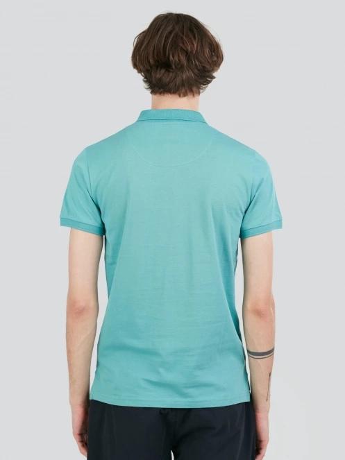 Fundango Incognito Mono Poloshirt for men in green 3