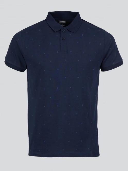Fundango Icon Poloshirt for men in dark blue 7