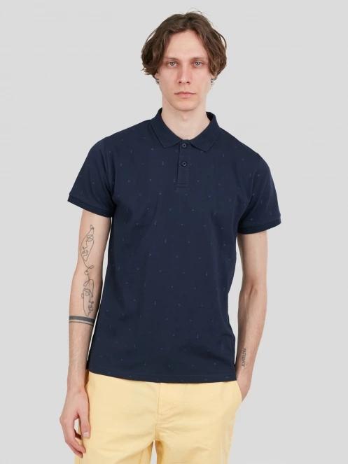 Fundango Icon Poloshirt for men in dark blue 2