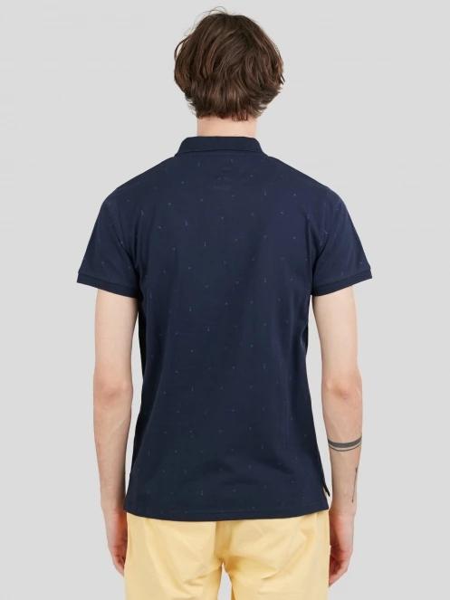 Fundango Icon Poloshirt for men in dark blue 3