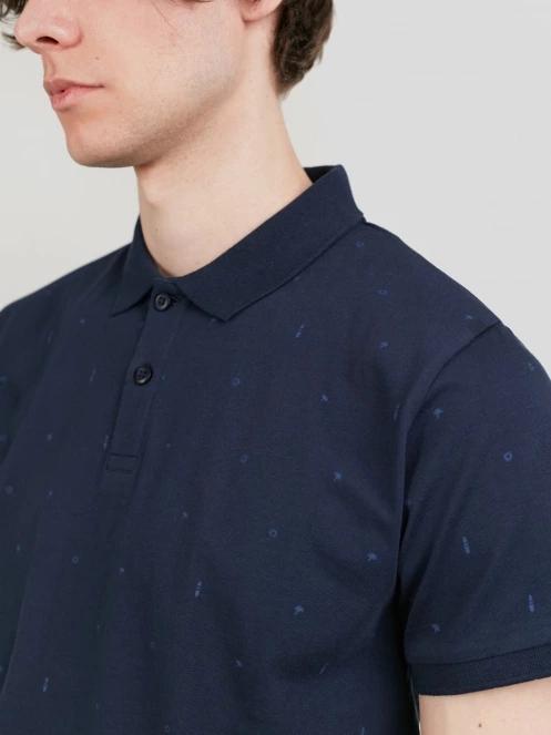 Fundango Icon Poloshirt for men in dark blue 5