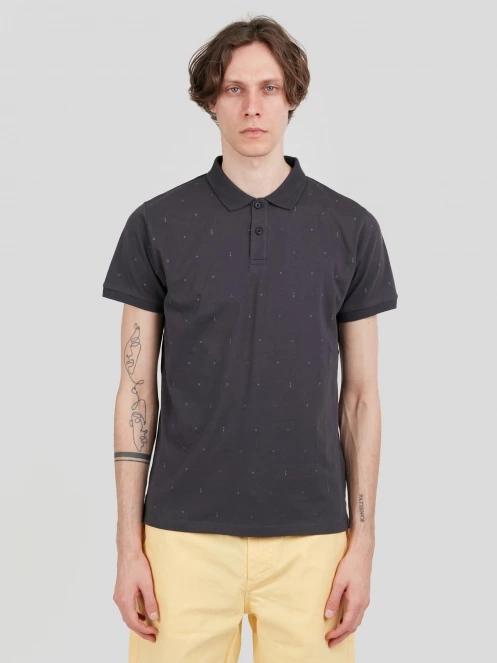 Fundango Icon Poloshirt for men in black 2