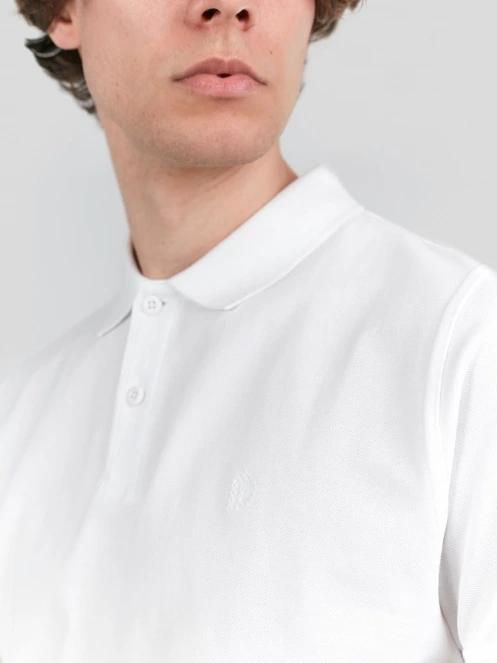 Fundango Insignia Poloshirt for men in white 5