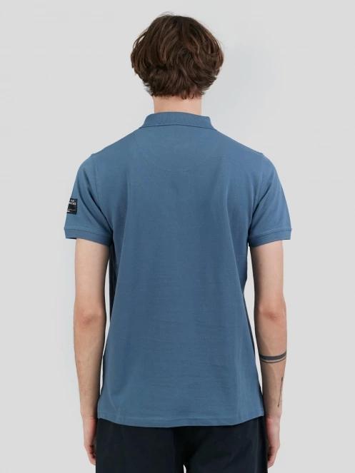 Fundango Insignia Poloshirt for men in blue 3