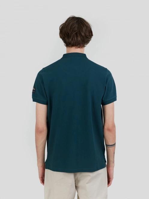 Fundango Insignia Poloshirt for men in green 3