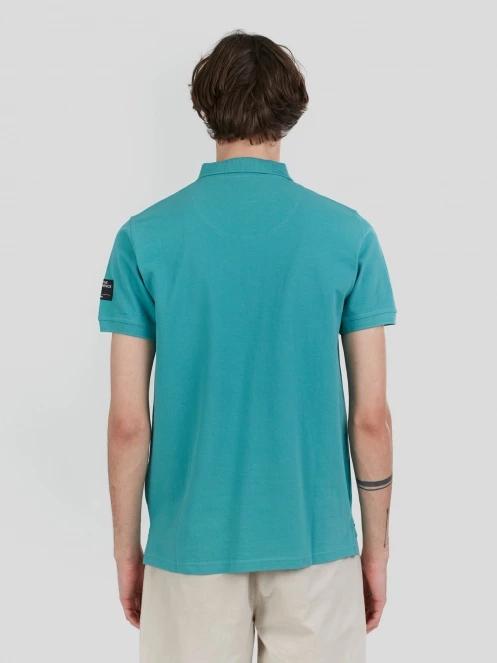 Fundango Insignia Poloshirt for men in green 3