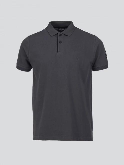 Fundango Insignia Poloshirt for men in grey 7