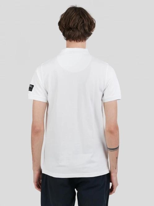 Fundango Insignia Poloshirt for men in white 3