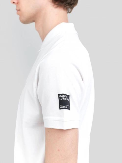 Fundango Insignia Poloshirt for men in white 6