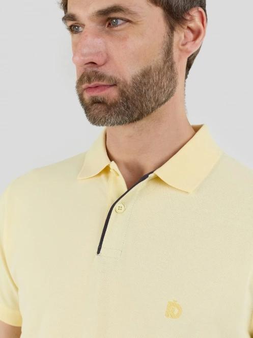 Fundango Insignia Poloshirt for men in yellow 5