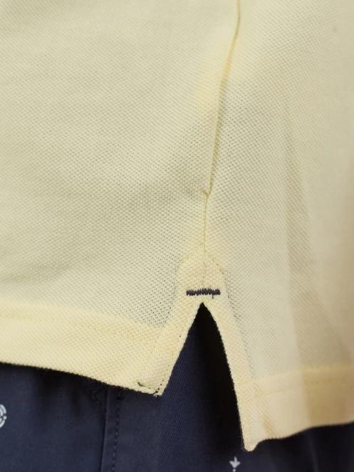 Fundango Insignia Poloshirt for men in yellow 7